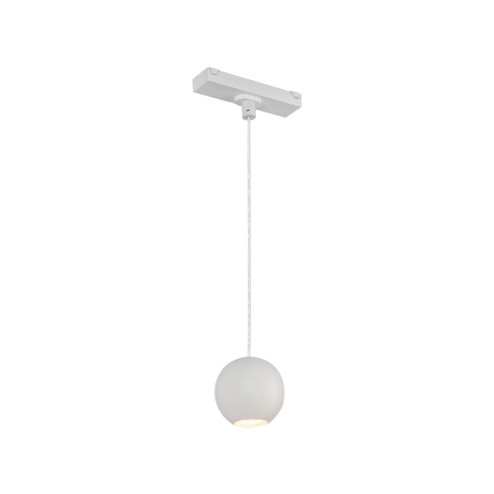 Faria 3-in White Trilo Track Pendant (461|TRP26903-WH)