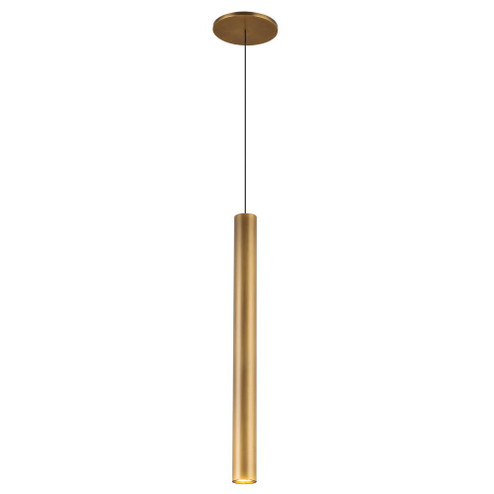 Mason 20-in Vintage Brass LED Pendant (461|PD90420-VB)