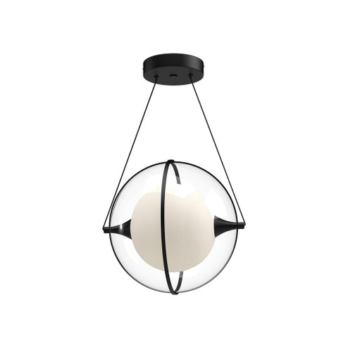 Aries 12-in Black LED Pendant (461|PD76712-BK-UNV)