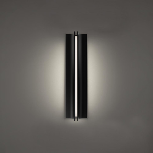 STRAIT 22IN OUTDOOR SCONCE 4CCT 2700K (3612|WS-W82522-27-BK)