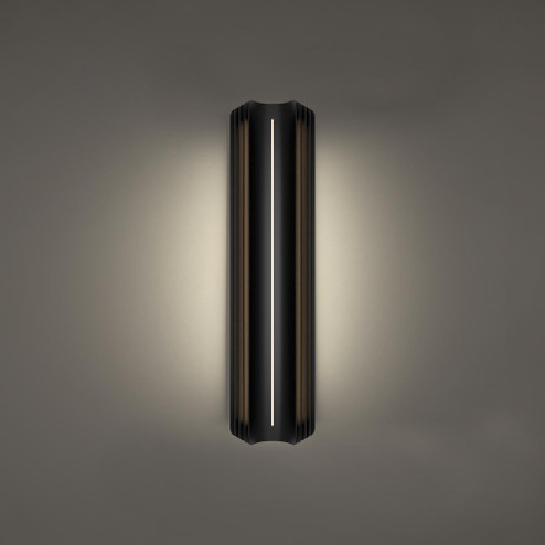 KANE 24IN OUTDOOR SCONCE 4CCT 3500K (3612|WS-W56524-35-BK)