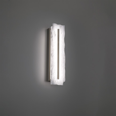 TAFFETA 18IN RAW EDGE INDOOR SCONCE (3612|WS-92518-AN)
