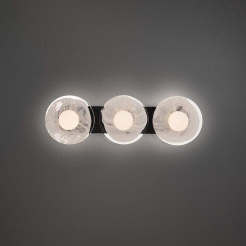 FRESCO 25IN 3LT BATH SCONCE 3000K (3612|WS-66525-BN)