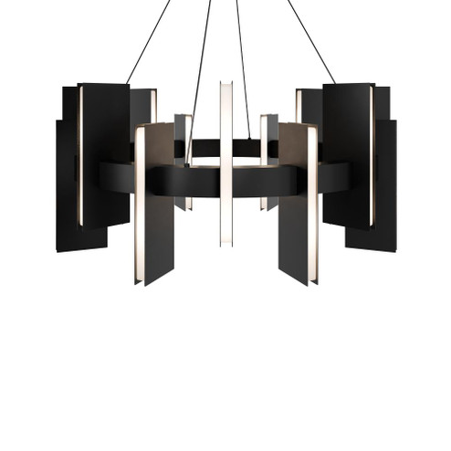 RONAN 32IN ROUND PENDANT 3000K (3612|PD-9533-BK)