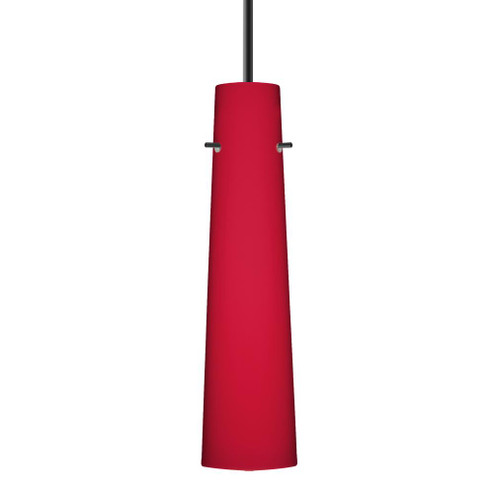 Besa Camino Pendant For Multiport Canopy Black Ruby Matte 1x40W E12 base (127|B-5674RM-BK)