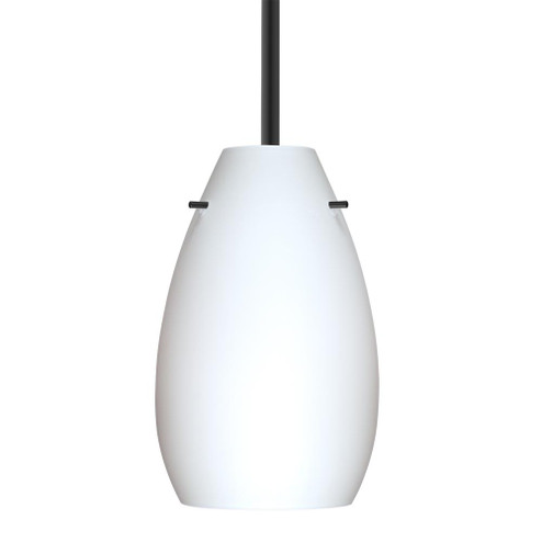Besa Pera 9 Stem Pendant Black Opal Matte 1x100W Medium Base (127|1TT-412607-BK)