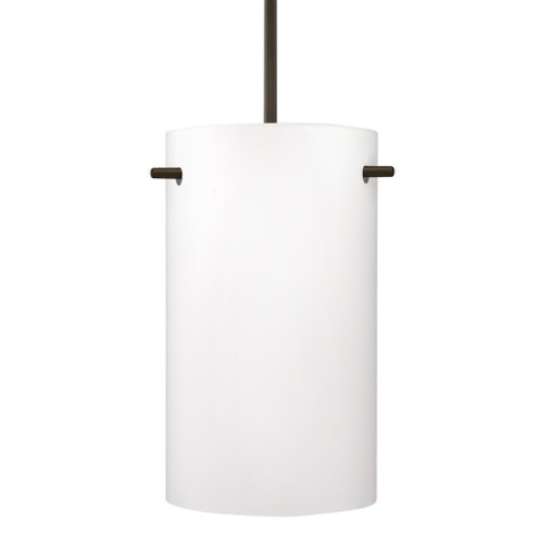 Besa Tamburo 5 Pendant, Opal Matte Bronze 1x9W LED (127|1JC-400507-LED-BR)
