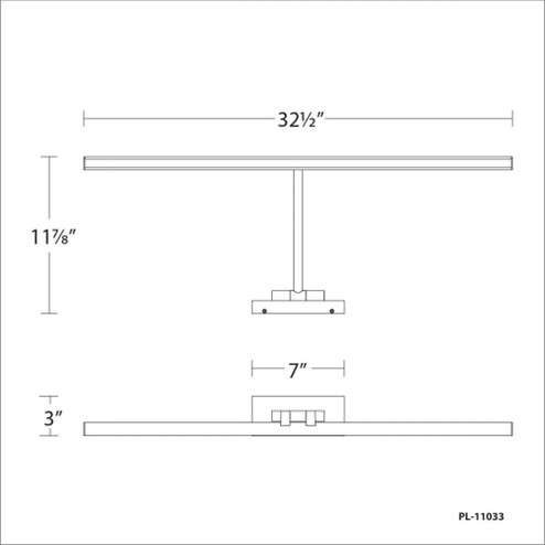 REED Picture Light (16|PL-11033-AB)