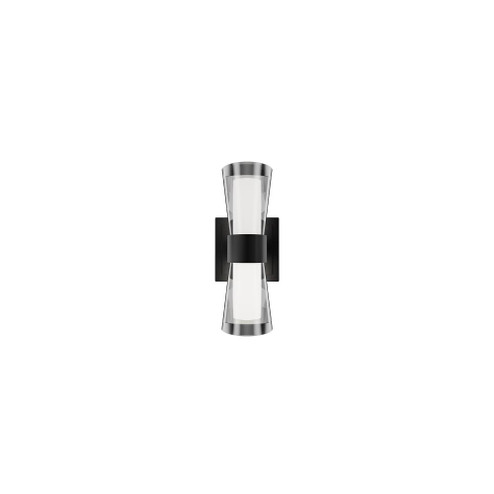 HOURGLASS 10IN WALL SCONCE 4CCT 3500K (16|WS-91510-35-AB)
