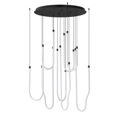Soleil-Multi-Light Pendant (94|E24988-BK)
