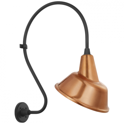 Academy 18'' Larrabee Barn Light (279|TOB 2805MBK/S3-SC)