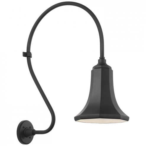 Academy 18'' Larrabee Barn Light (279|TOB 2805MBK/S9-MBK)