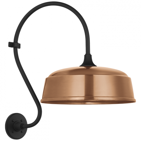 Academy 15'' Larrabee Barn Light (279|TOB 2804MBK/S7-SC)