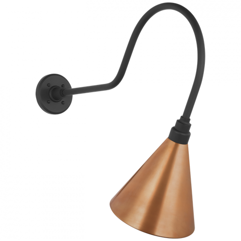 Academy 26'' Angled Flynn Barn Light (279|TOB 2803MBK/S10-SC)