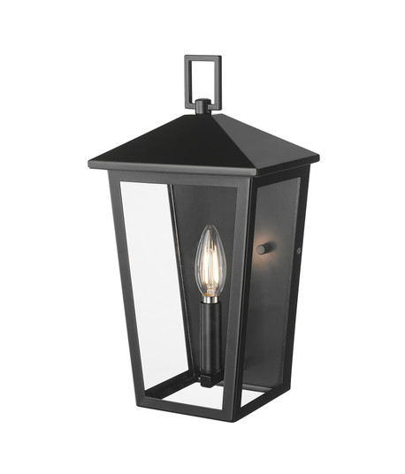 Munger 14'' High 1-Light Outdoor Wall Sconce - Powder Coated Black (670|198101-PBK)