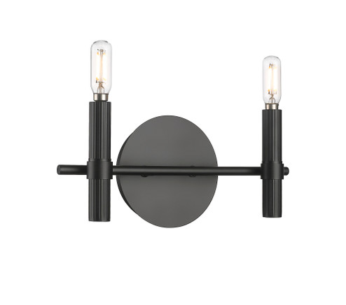 Skyva 6'' High 2-Light Wall Sconce - Matte Black (670|25602-MB)