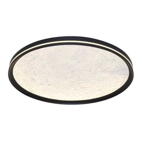 Luna Integrated LED Flush Mount 12'', Black (12|AC6872BK)