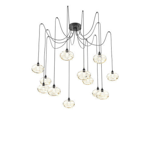 Coppa Round 12pc Swag Multi-Pendant (1289|SCB0036-12-MB-OA-C01-E2)