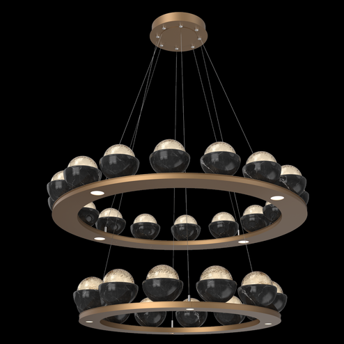 Cabochon Ring - Two-Tier (1289|CHB0093-2B-NB-A-CA1-L1-BM)