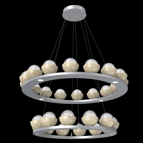 Cabochon Ring - Two-Tier (1289|CHB0093-2B-CS-C-CA1-L1-TR)