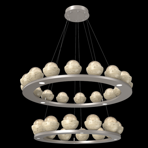 Cabochon Ring - Two-Tier (1289|CHB0093-2B-BS-A-CA1-L1-TR)