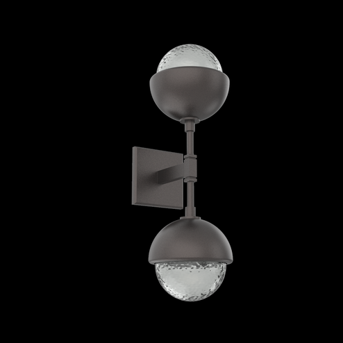 Cabochon Double Sconce (1289|IDB0093-02-GP-S-L3-MS)