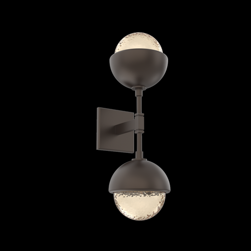Cabochon Double Sconce (1289|IDB0093-02-FB-A-L3-MS)