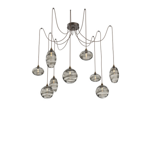 Misto Round 9pc Swag Multi-Pendant (1289|SCB0048-09-FB-OS-C01-E2)