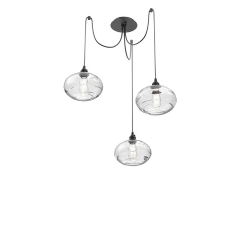 Coppa Round 3pc Swag Multi-Pendant (1289|SCB0036-03-MB-OC-C01-E2)