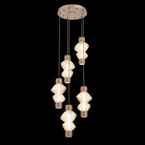 Mandrel Round 5pc Multi-Pendant - Mesa (1289|CHB0089-D5-NB-A-C01-L3)