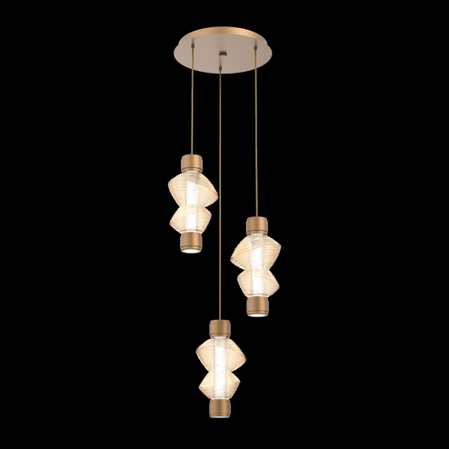 Mandrel Round 3pc Multi-Pendant - Mesa (1289|CHB0089-D3-NB-A-C01-L3)