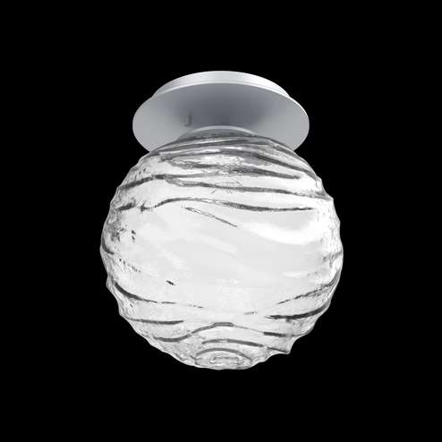 Single Glass Sconce & Flush Mount - Gaia (1289|SMB0092-01-CS-C-L1)