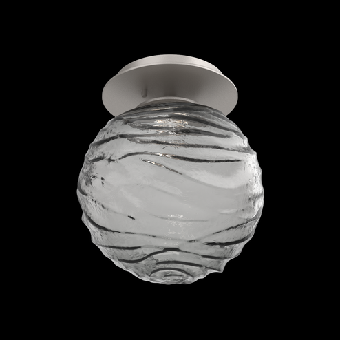 Single Glass Sconce & Flush Mount - Gaia (1289|SMB0092-01-BS-S-L1)