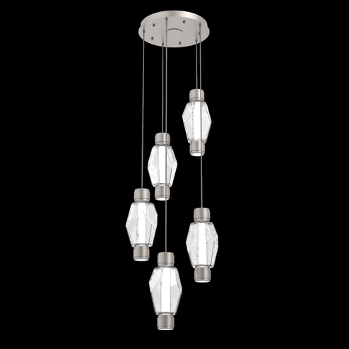 Mandrel Round 5pc Multi-Pendant - Gem (1289|CHB0039-D5-BS-C-C01-L3)