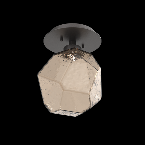 Single Glass Sconce & Flush Mount - Gem (1289|SMB0039-01-GP-B-L1)