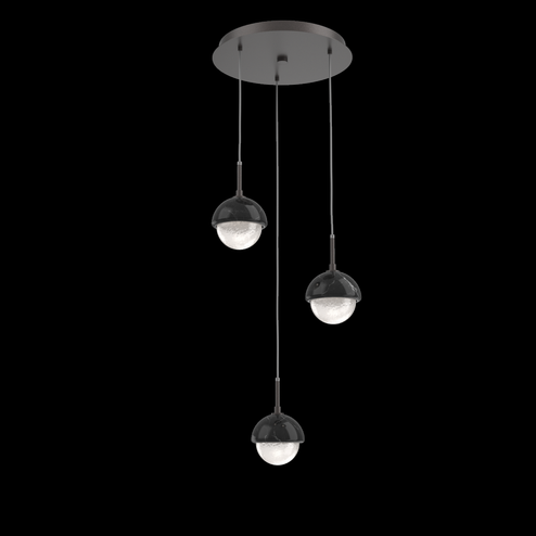 Cabochon Round 3pc Multi-Pendant (1289|CHB0093-03-GP-WL-C01-L1-BM)