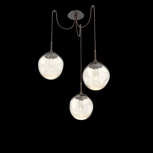 Aster Round 3pc Swag Multi-Pendant (LED) (1289|SCB0066-03-FB-GA-C01-L3)
