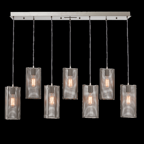 Uptown Mesh Linear 9pc Multi-Pendant (1289|PLB0019-09-CS-0-C01-E2)
