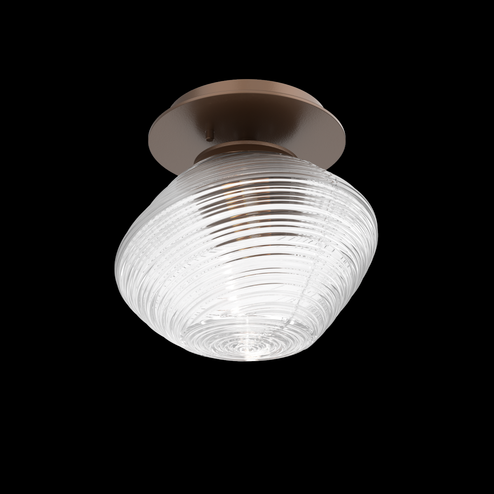 Single Glass Sconce & Flush Mount - Mesa (1289|SMB0089-01-BB-C-L3)