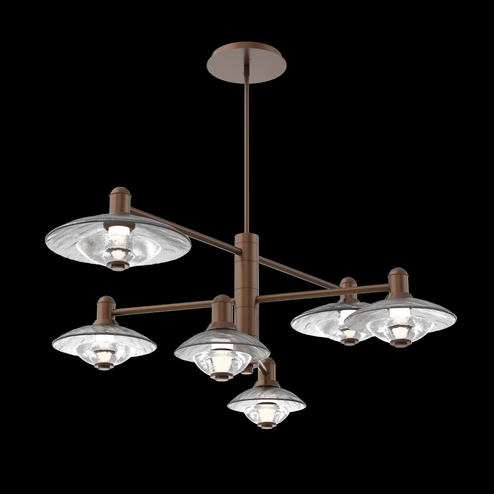 Mobile - 6pc - Cirrus (warm glass and cast glass) (1289|CHB0098-L6-BB-CG-001-L3)
