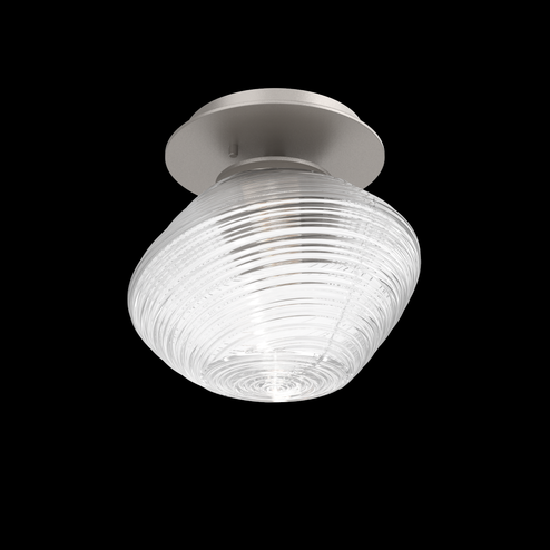 Single Glass Sconce & Flush Mount - Mesa (1289|SMB0089-01-BS-C-L3)