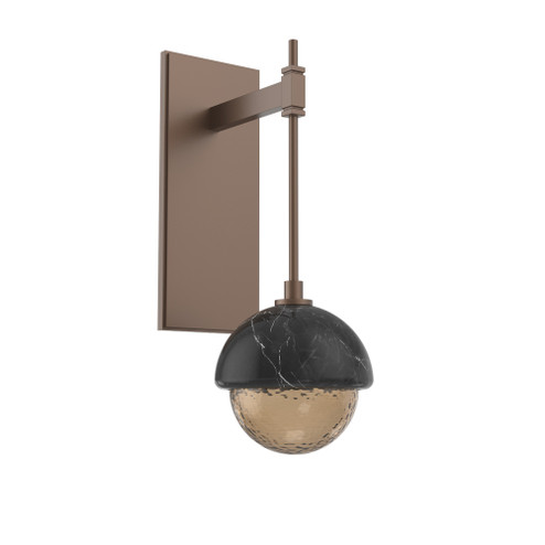 Cabochon Tempo Sconce (1289|IDB0093-01-BB-B-L1-BM)