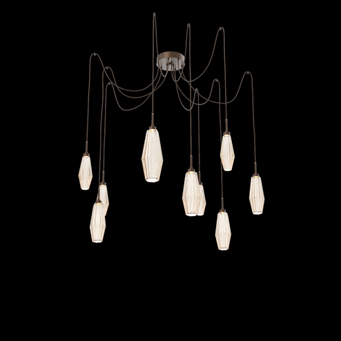 Aalto Round 9pc Swag Multi-Pendant (1289|SCB0049-09-BB-RA-C01-L1)