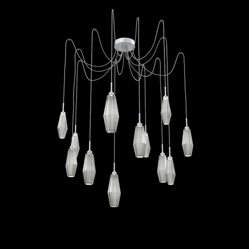 Aalto Round 12pc Swag Multi-Pendant (1289|SCB0049-12-CS-RS-C01-L3)