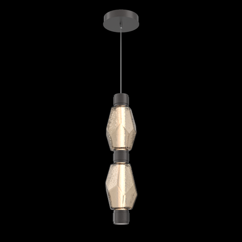 Mandrel Double Pendant - Gem (1289|LAB0039-02-GP-B-CA1-L3)