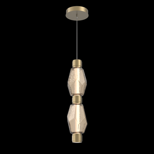 Mandrel Double Pendant - Gem (1289|LAB0039-02-GB-B-CA1-L3)