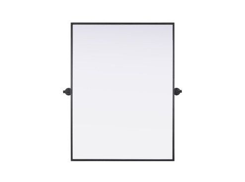 Amoura 27x36 Pivot Mirror in Black (758|MR6H2736BLK)