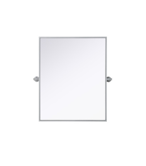 Metal Frame Mirror 24''W x 30''H Silver (758|MR6H2430SIL)