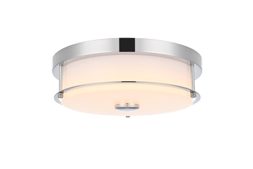 Flush Mount D12'' H4'' LED 18W 3CCT Chrome (758|LD304F12C)