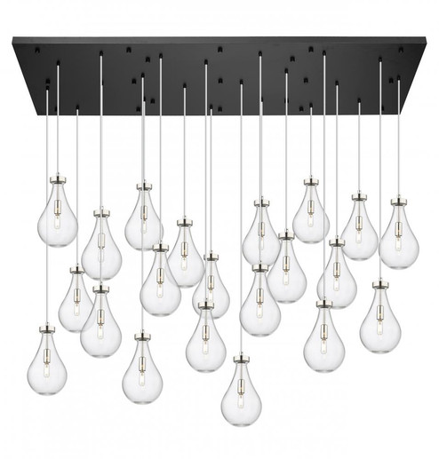 Owego - 21 Light - 71 inch - Polished Nickel - Multi Pendant (3442|172BK-451-1P-PN-G451-7CL)